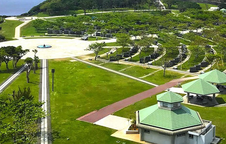 沖縄の平和祈念公園