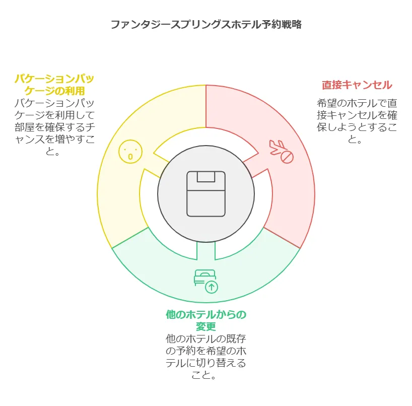 「ファンタジースプリングスホテル」キャンセル拾いの裏技