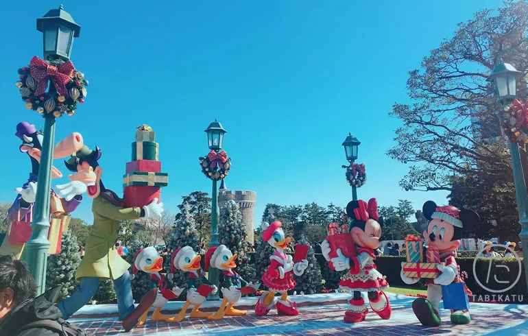 ディズニーランド・クリスマスデコレーション