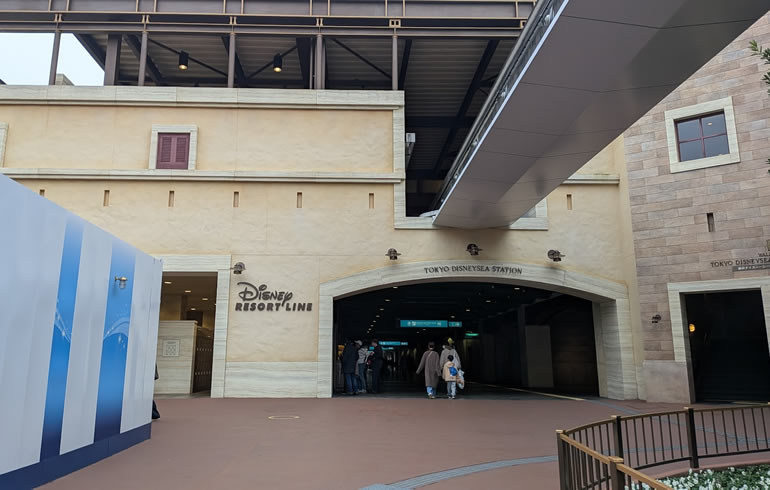 リゾートラインのノース側入口