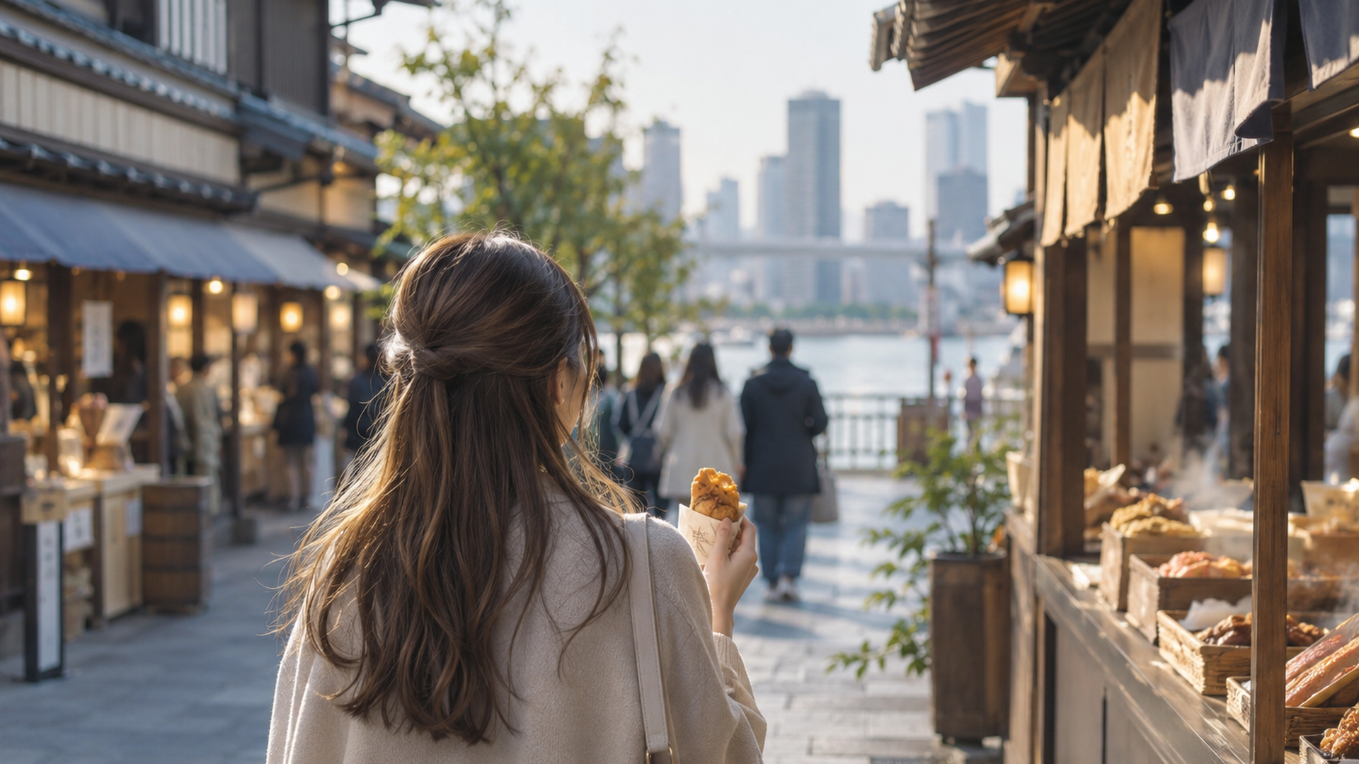 豊洲千客万来の食べ歩きは入場料無料?おすすめ店8選 の内容に合う挿絵(追加3枚目)